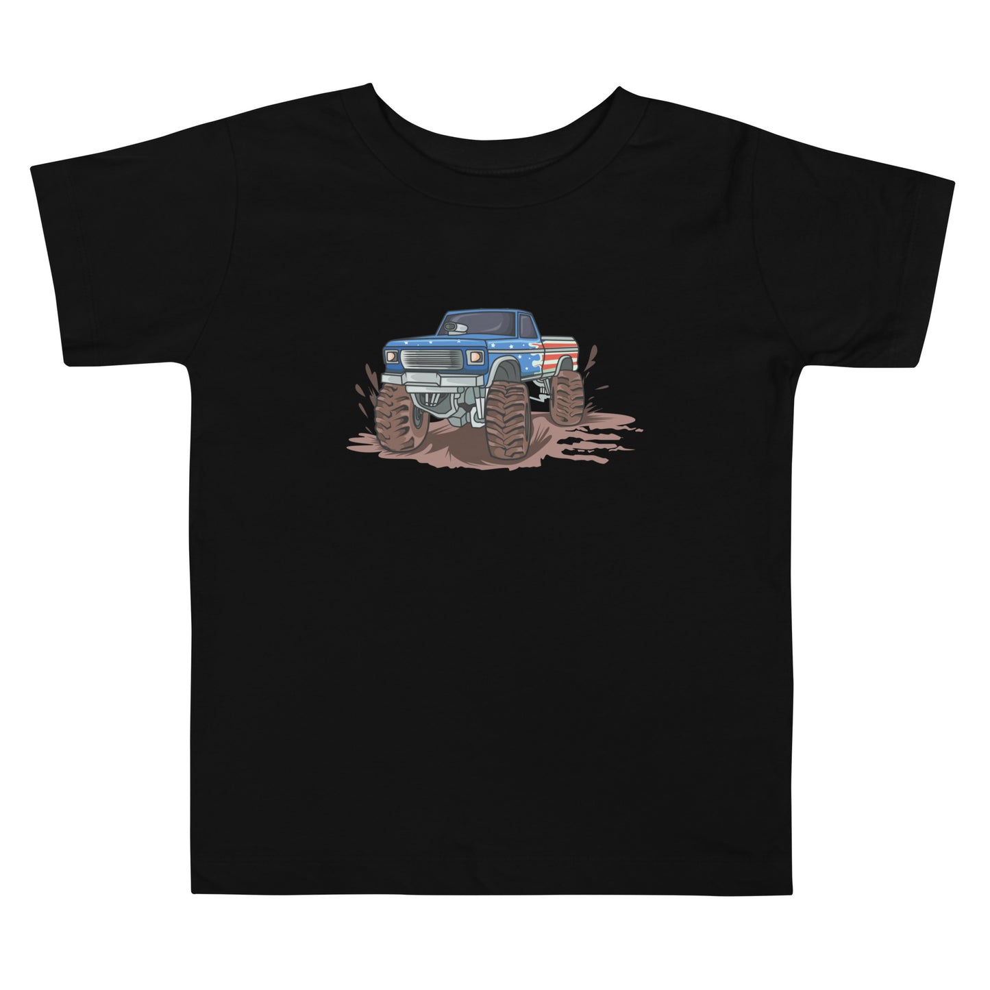 USA Monster Truck - Toddler Short Sleeve Tee