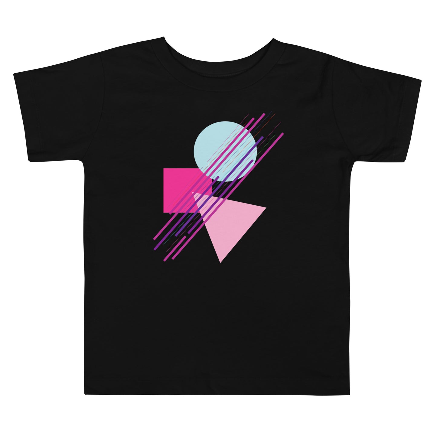 80s abstract - Toddler Short Sleeve Tee