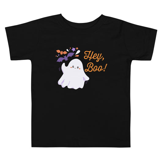 Hey, Boo! - Toddler Short Sleeve Tee