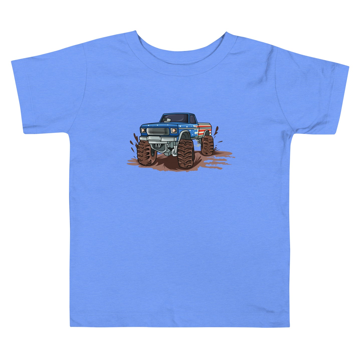 USA Monster Truck - Toddler Short Sleeve Tee