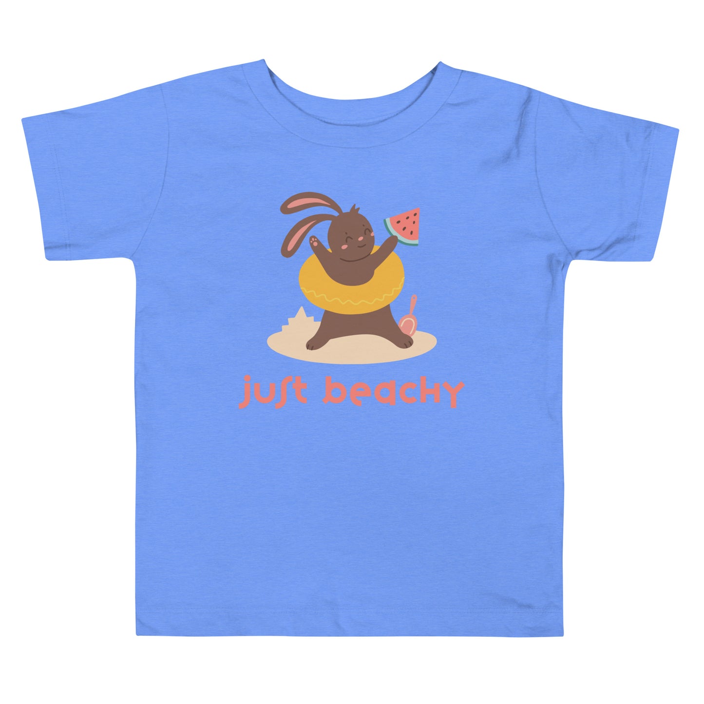 Just Beachy Bunny - Toddler Short Sleeve Tee