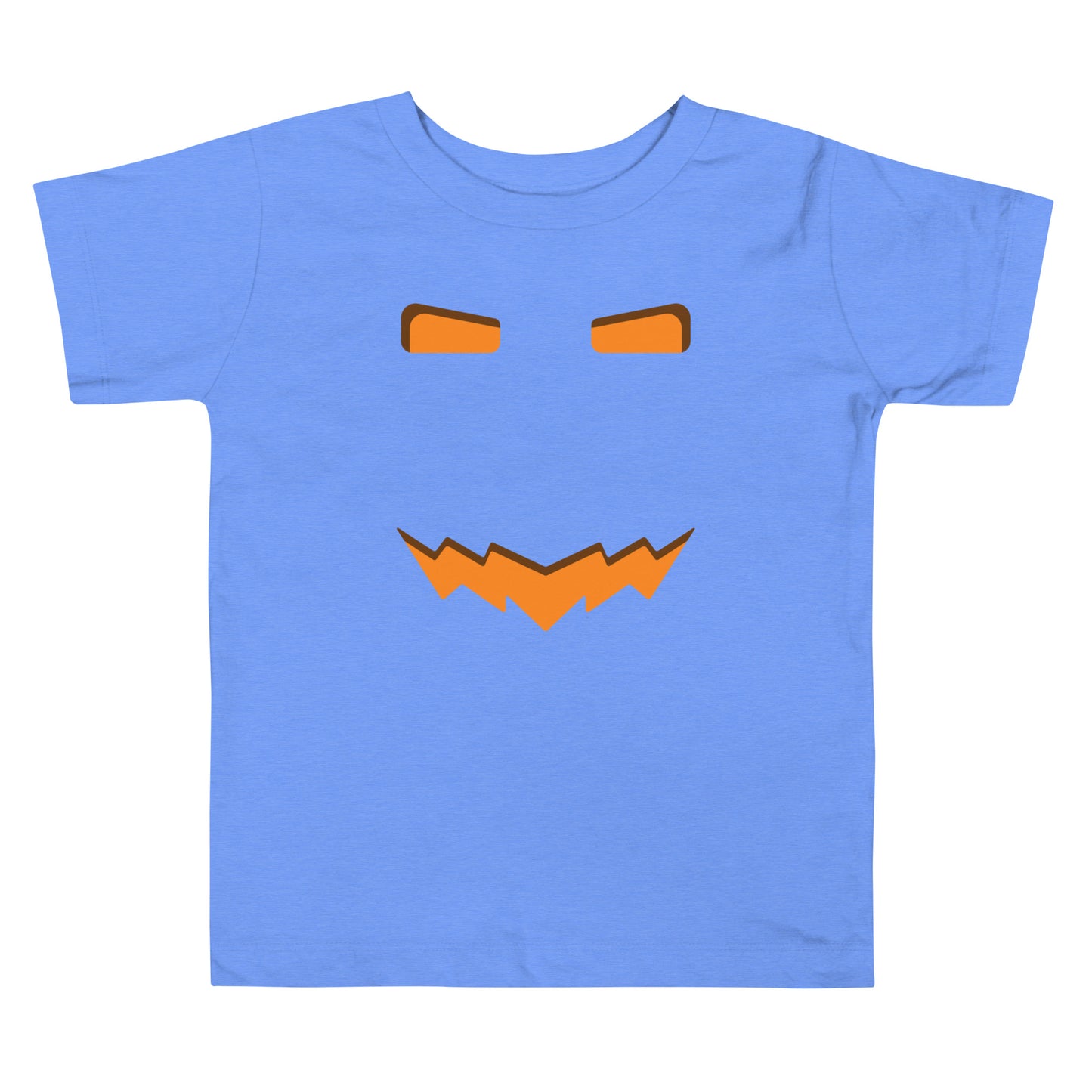 Scary Jack-O-Lantern Face - Toddler Short Sleeve Tee