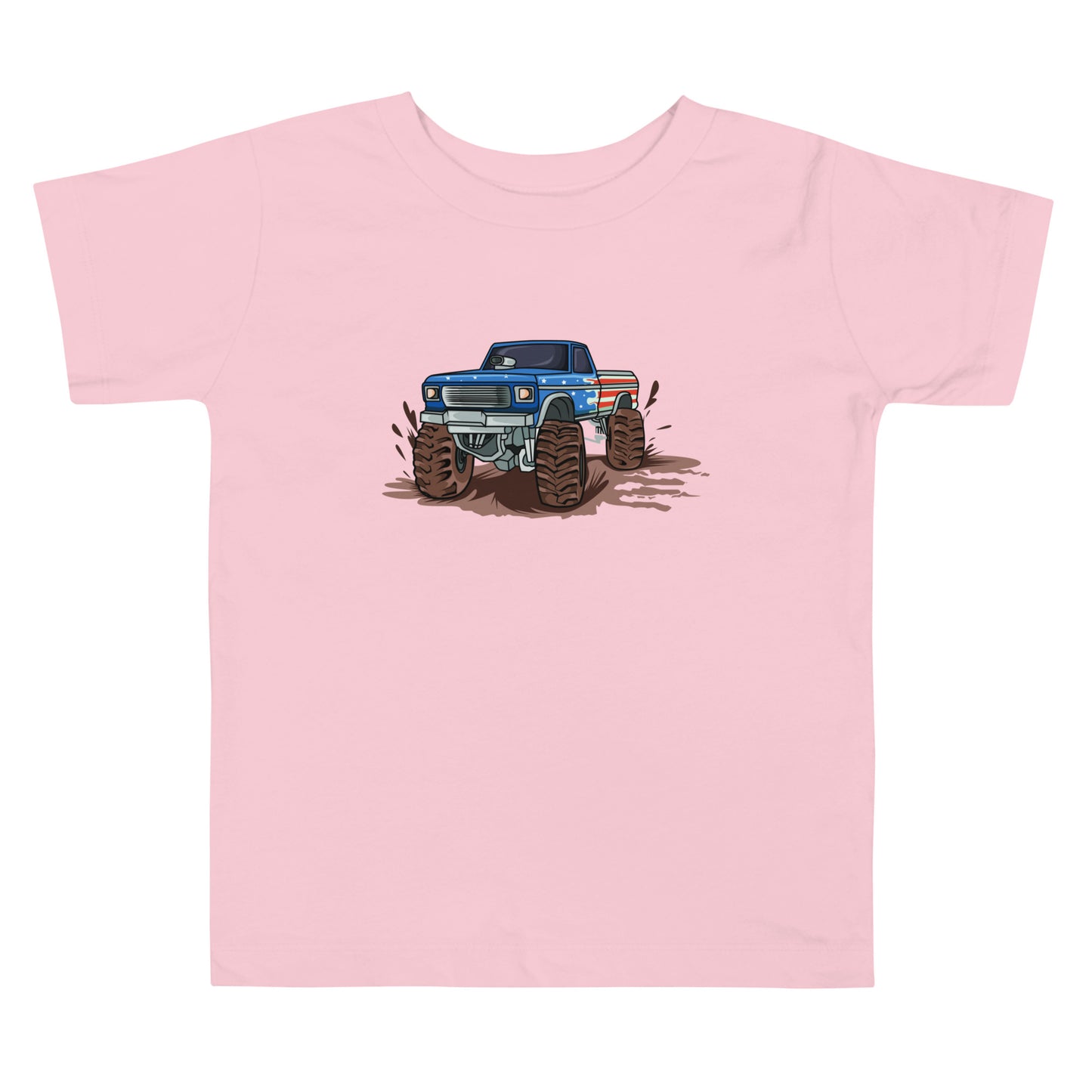 USA Monster Truck - Toddler Short Sleeve Tee