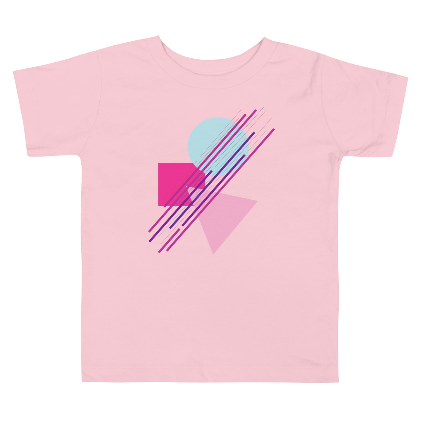 80s abstract - Toddler Short Sleeve Tee