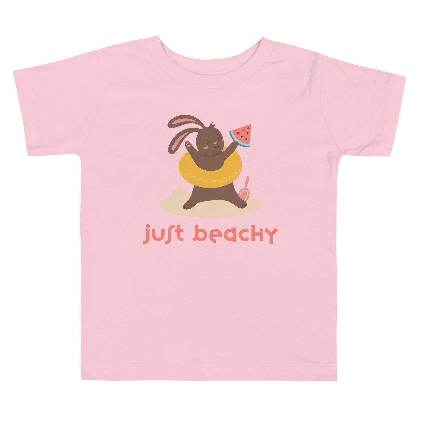 Just Beachy Bunny - Toddler Short Sleeve Tee