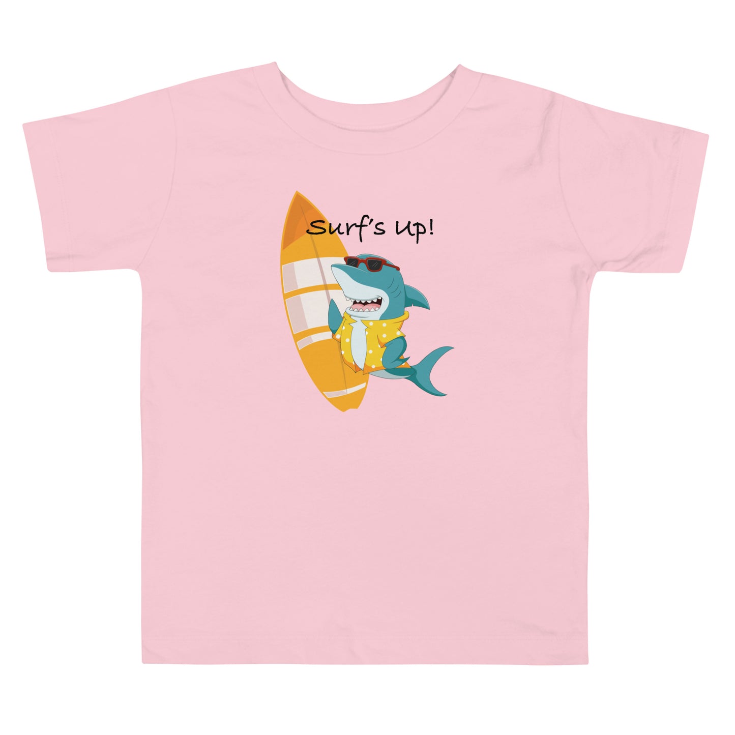 Surf's up! Shark - Toddler Short Sleeve Tee