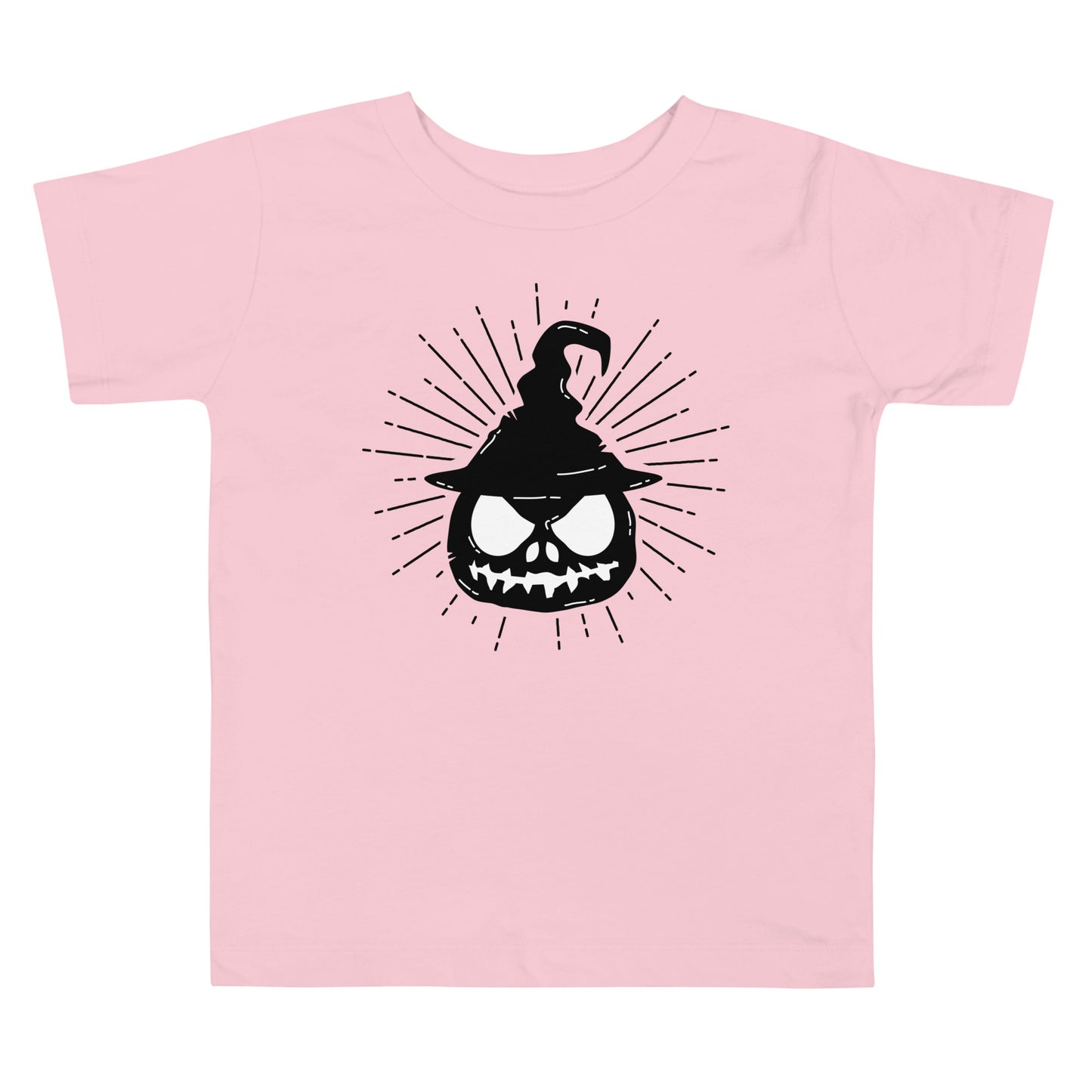 Jack-o-Lantern Witch - Toddler Short Sleeve Tee