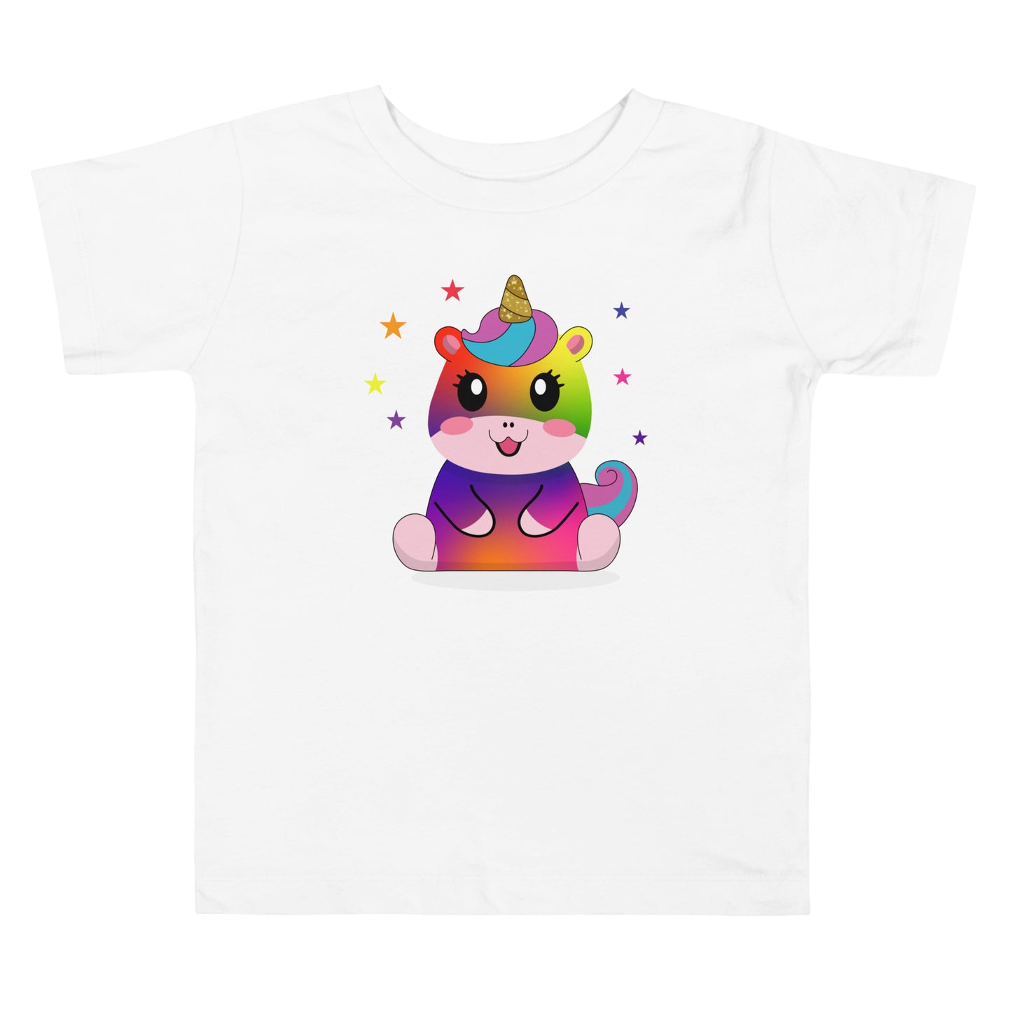 Unicorn stars - Toddler Short Sleeve Tee