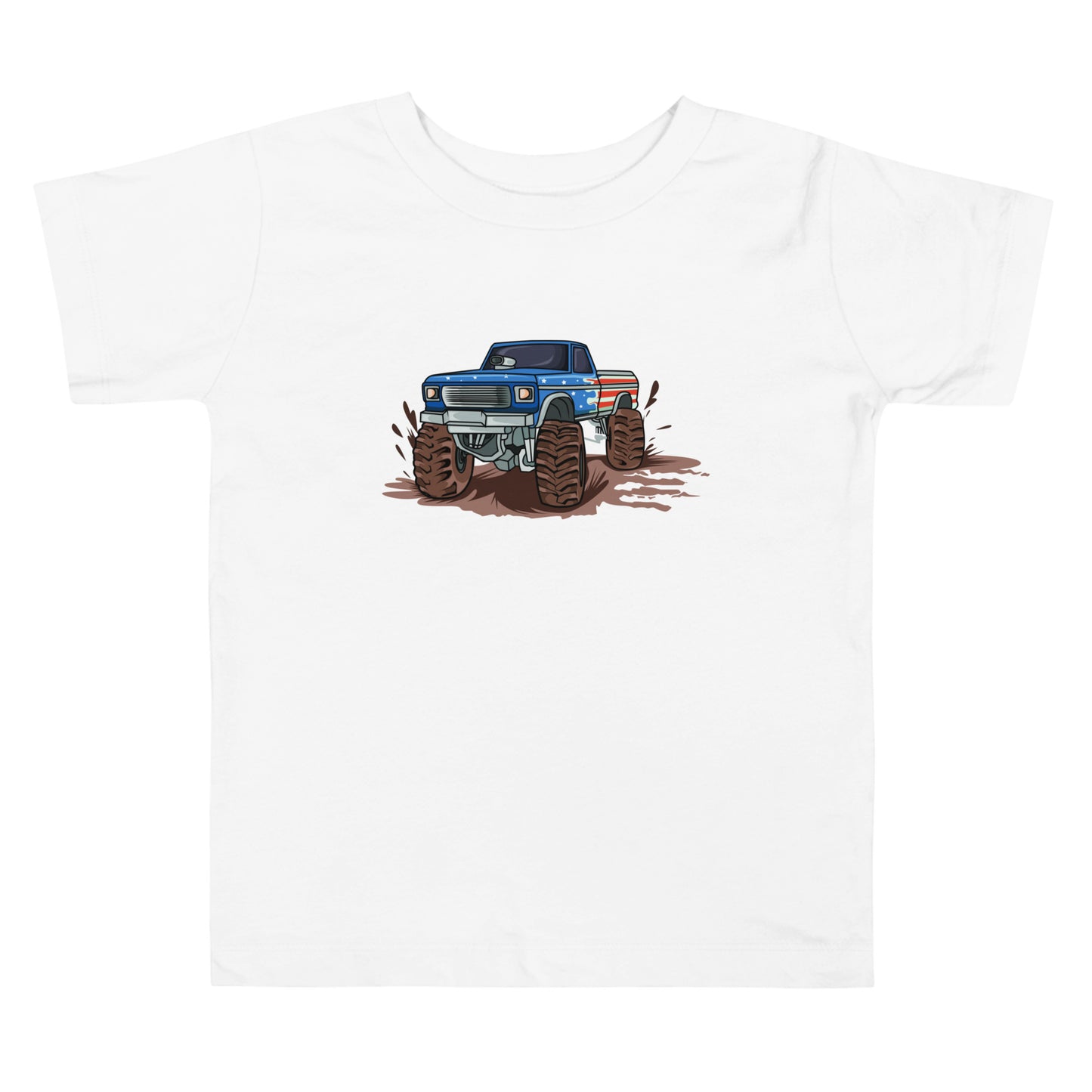 USA Monster Truck - Toddler Short Sleeve Tee