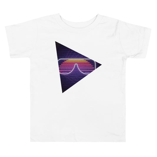 80s glasses - Toddler Short Sleeve Tee