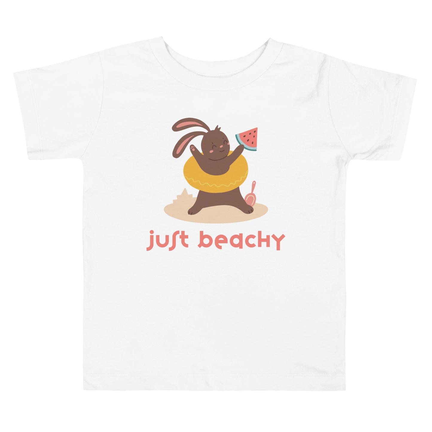 Just Beachy Bunny - Toddler Short Sleeve Tee