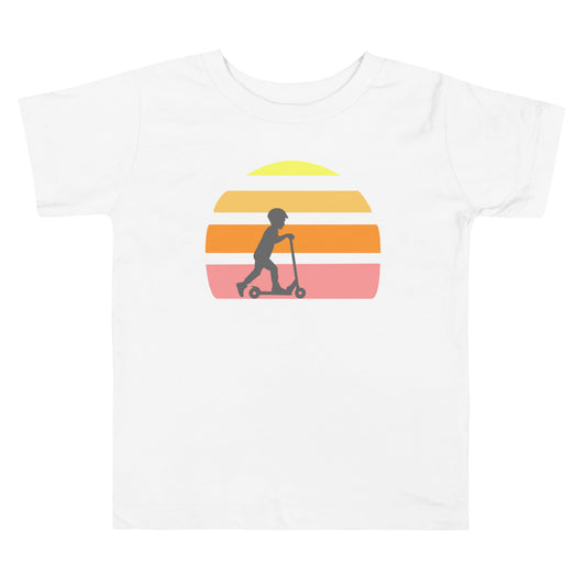 Scoot all day - Toddler Short Sleeve Tee