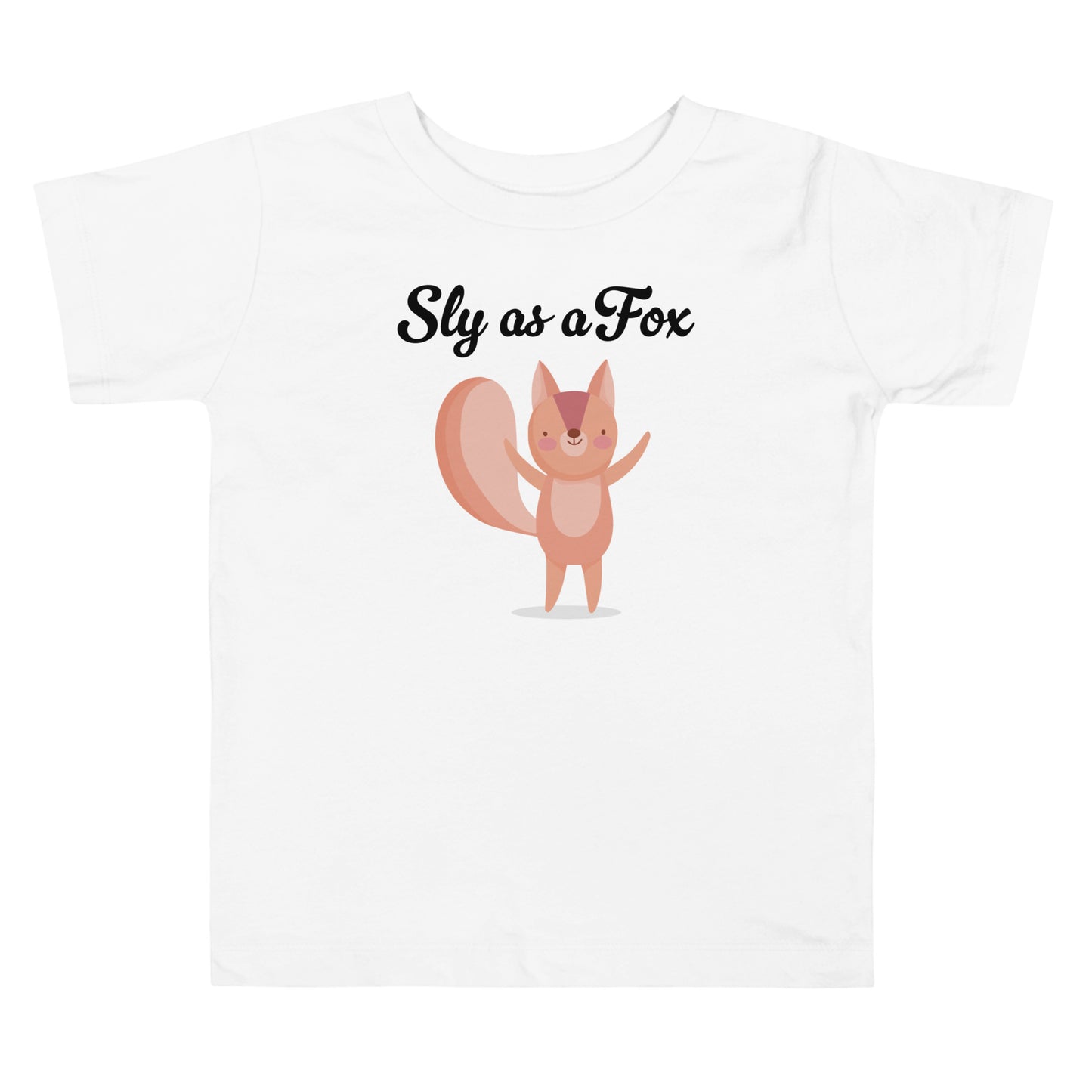 Sly as a Fox - Toddler Short Sleeve Tee