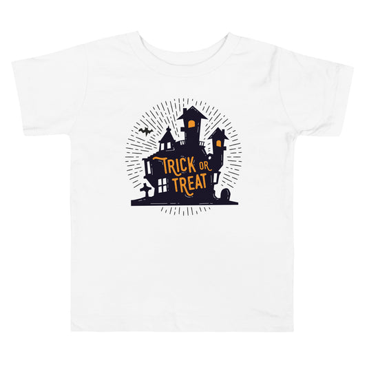 Trick or Treat House - Toddler Short Sleeve Tee