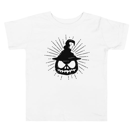 Jack-o-Lantern Witch - Toddler Short Sleeve Tee