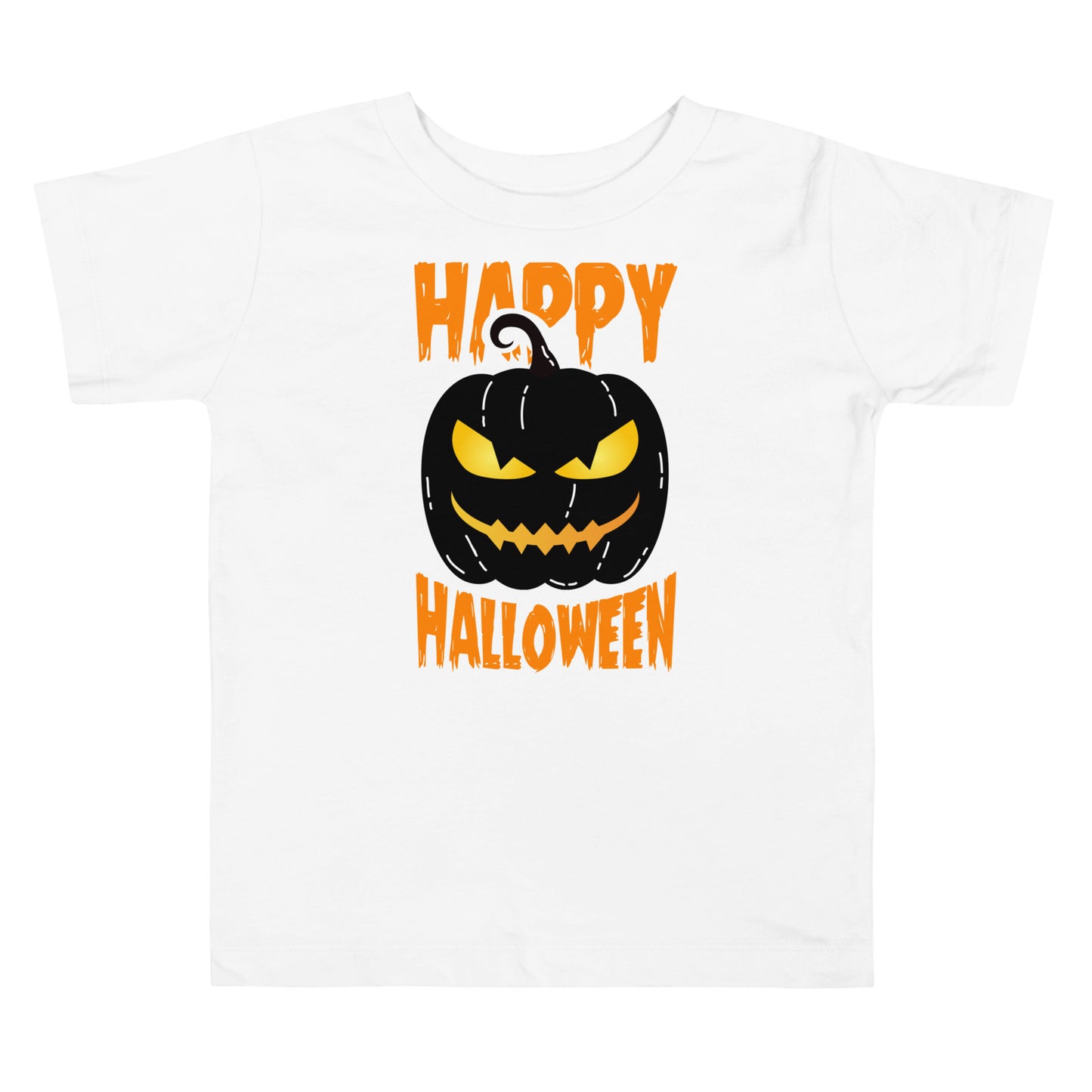 Happy Halloween - Toddler Short Sleeve Tee