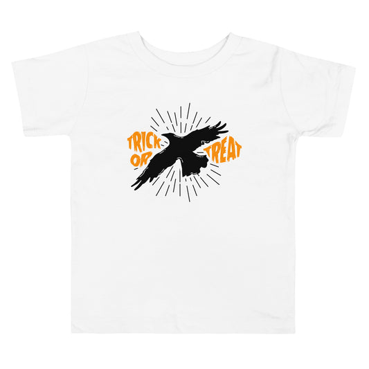 Trick or Treat Raven - Toddler Short Sleeve Tee