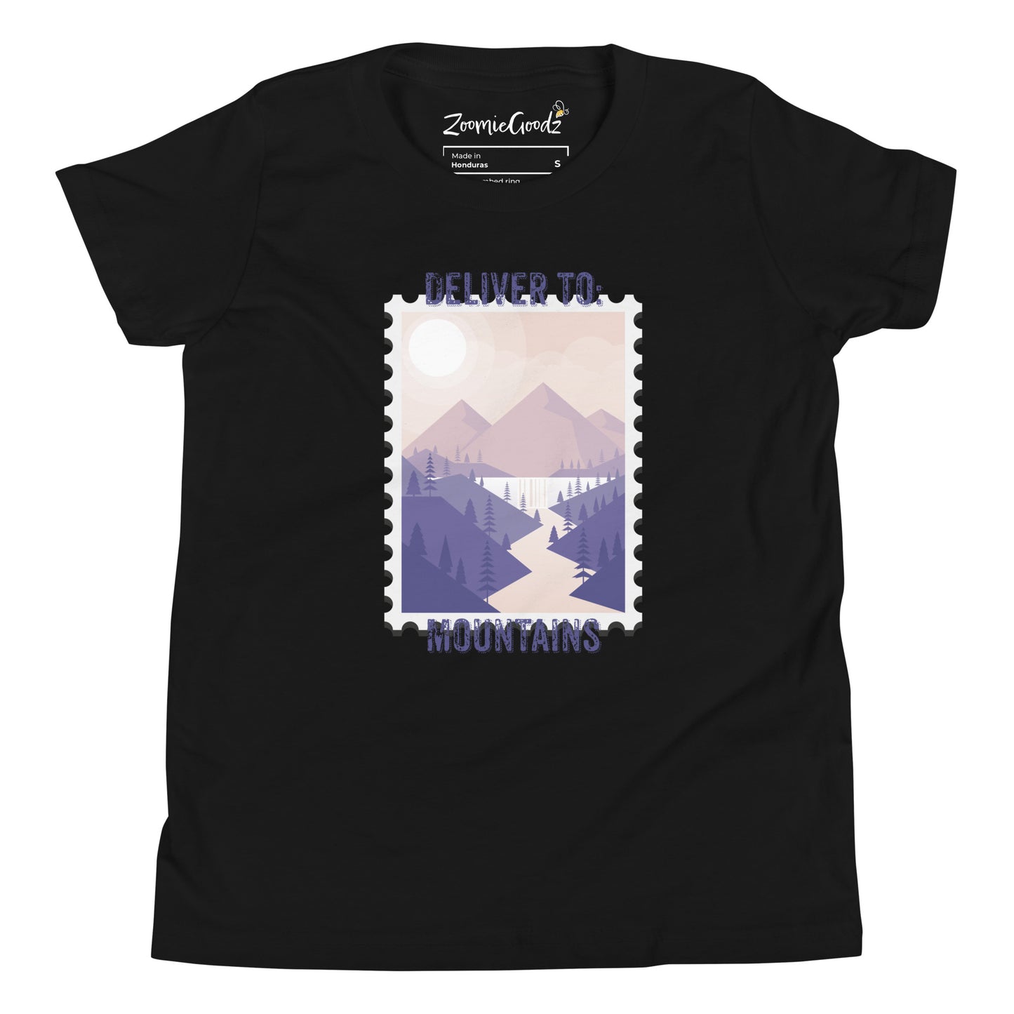 Deliver to Mountains - Youth Short Sleeve T-Shirt