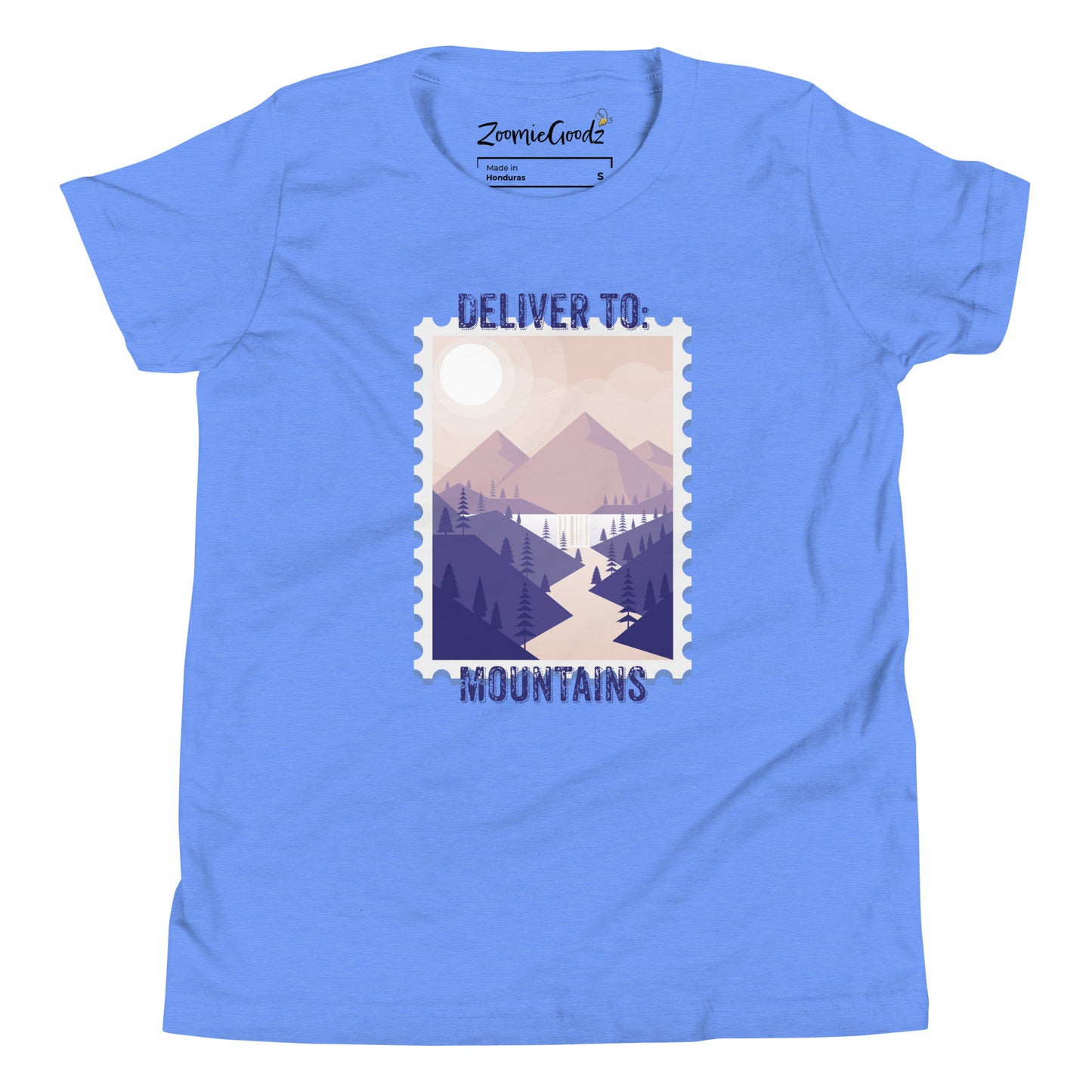 Deliver to Mountains - Youth Short Sleeve T-Shirt