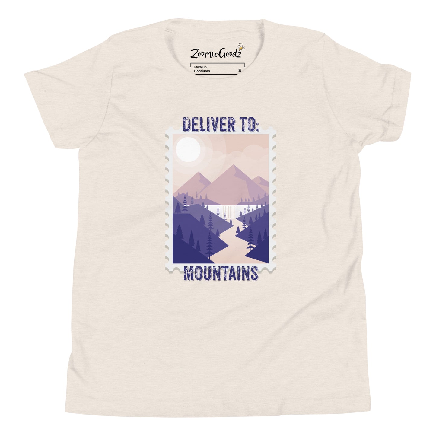 Deliver to Mountains - Youth Short Sleeve T-Shirt