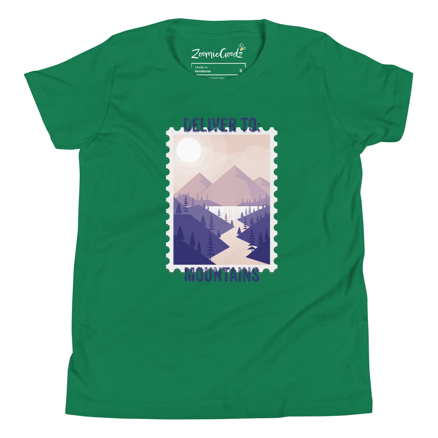 Deliver to Mountains - Youth Short Sleeve T-Shirt