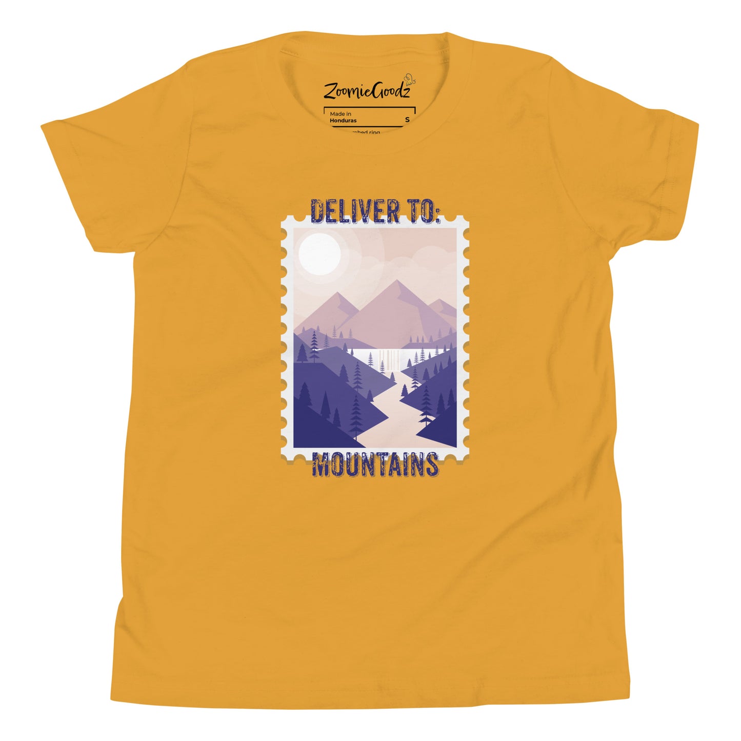 Deliver to Mountains - Youth Short Sleeve T-Shirt