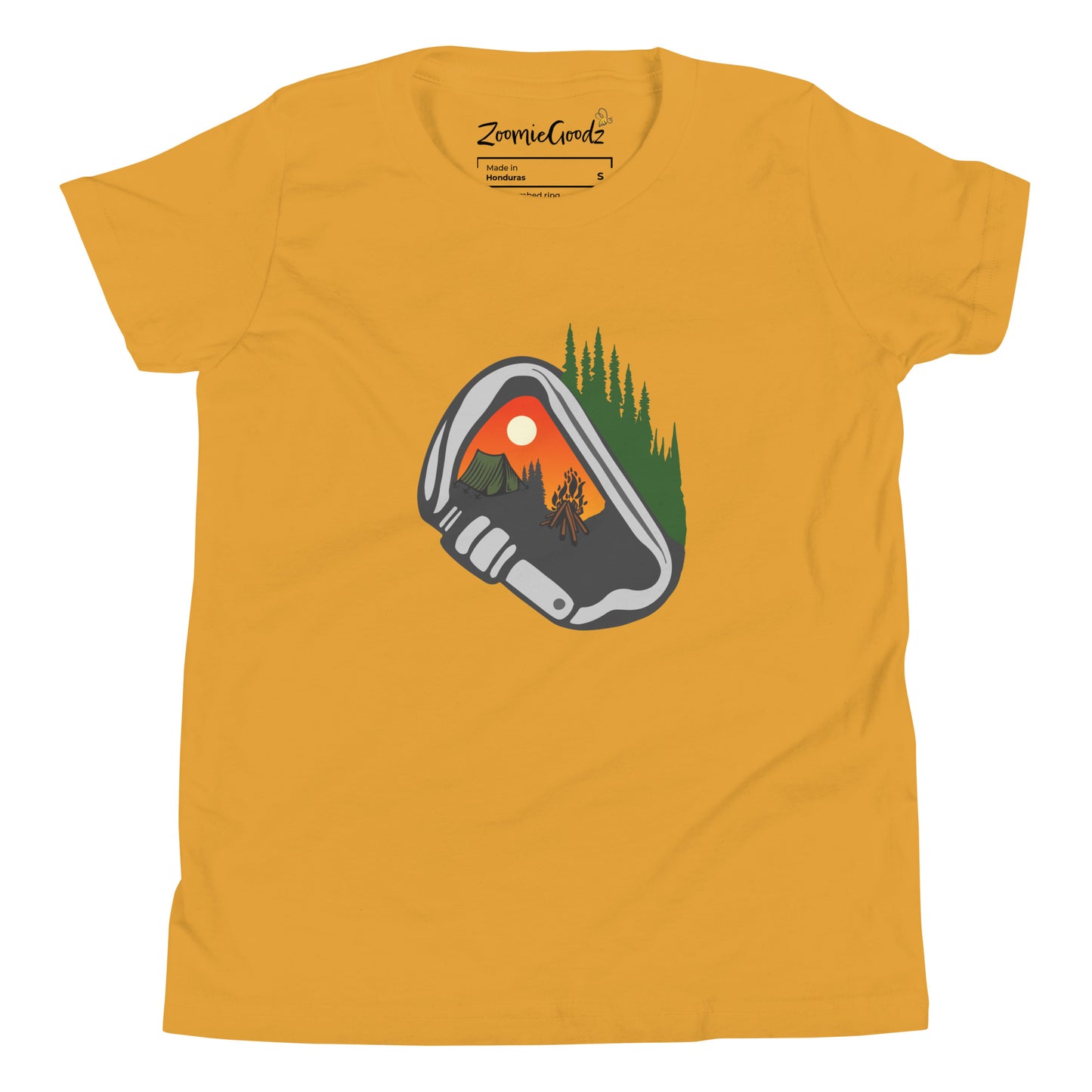 Camp Carabiner - Youth Short Sleeve T-Shirt