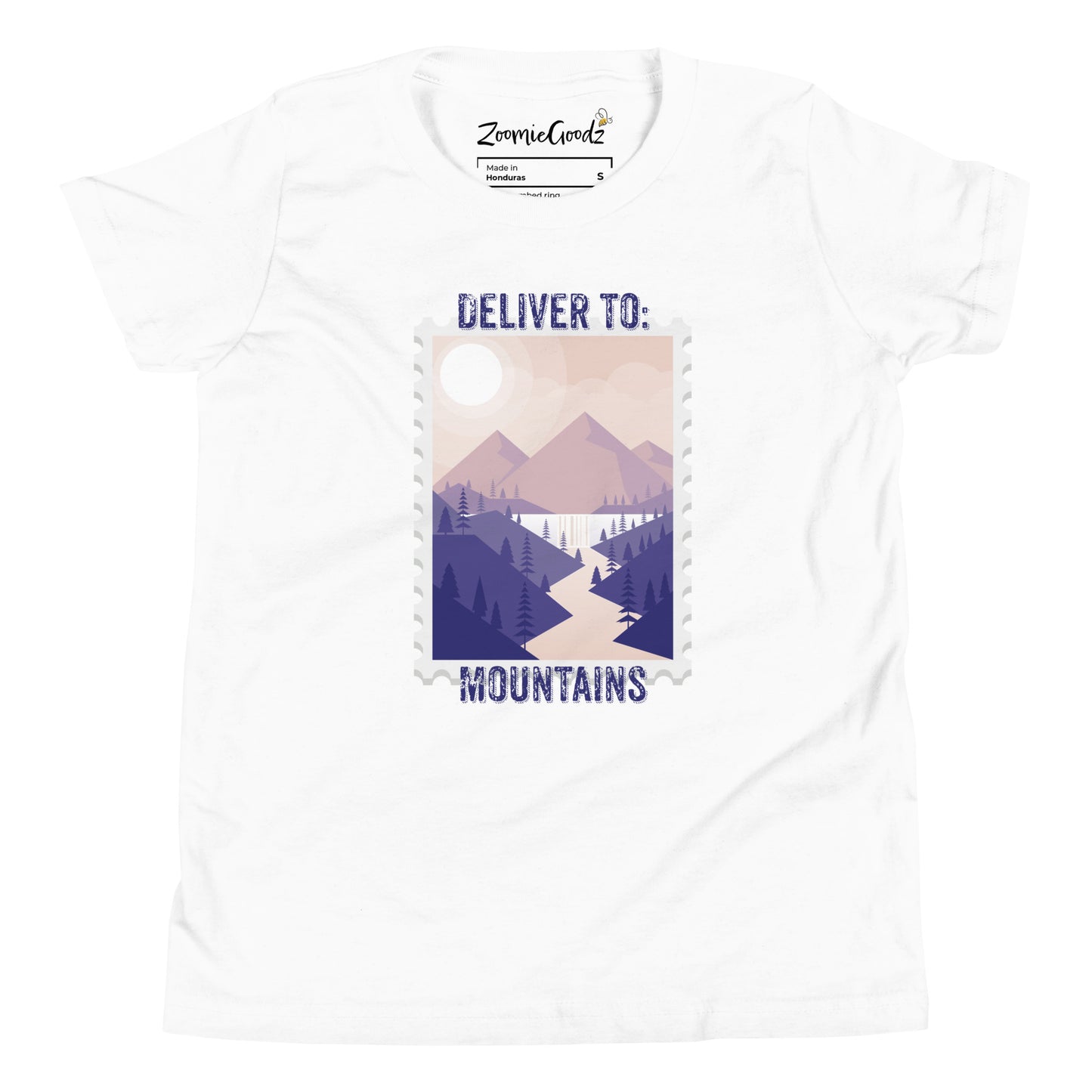 Deliver to Mountains - Youth Short Sleeve T-Shirt